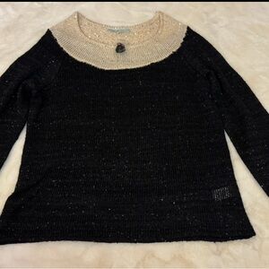 Brand new Cleo  sparkle Black and gold  Women's Sweater Firm price